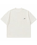 Off-white waffle boxy fit Front Design